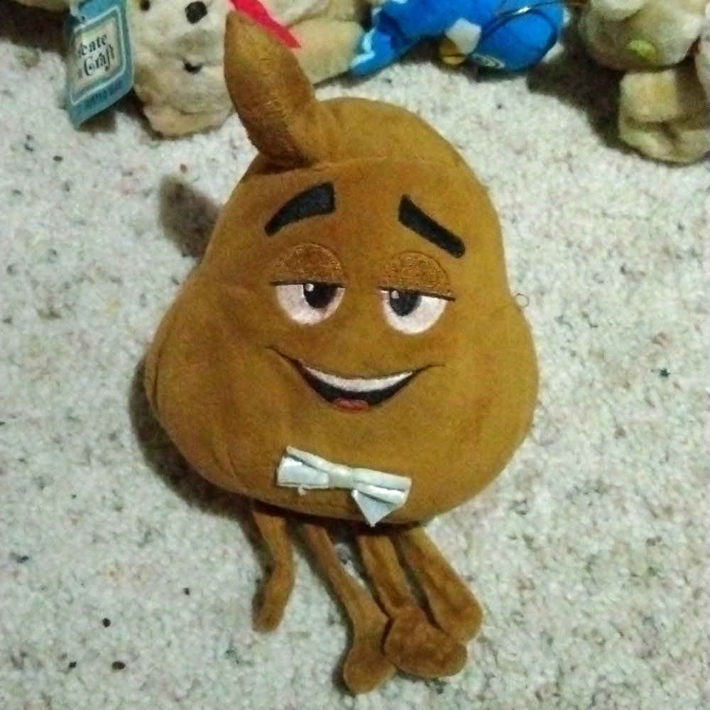 Ty poop emoji plush beanie baby